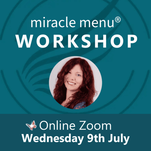 Miracle Menu Online Workshop